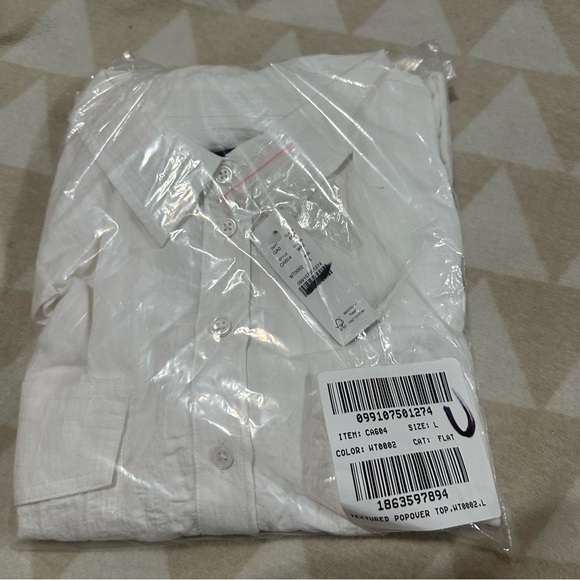 J crew Textured popover top - Picture 5 of 6